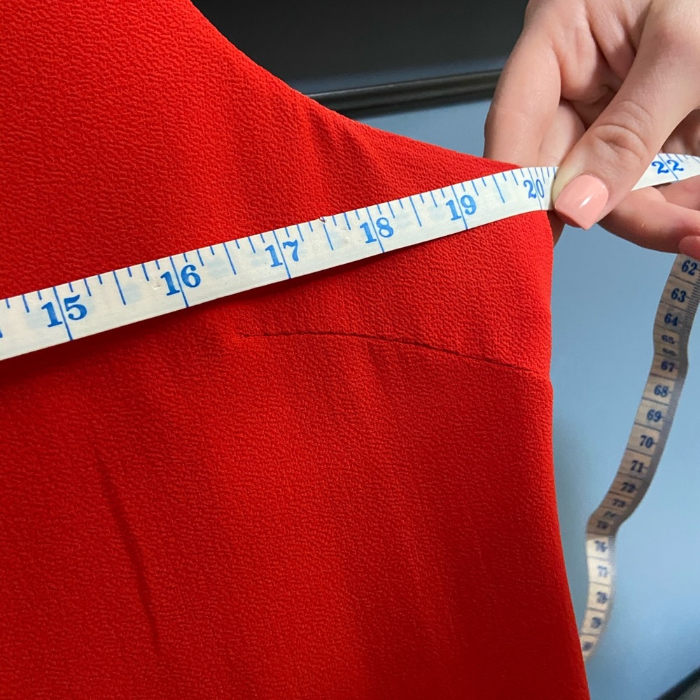 Skies Are Blue Medium Vibrant Red Dress NWOT - Picture 6 of 6